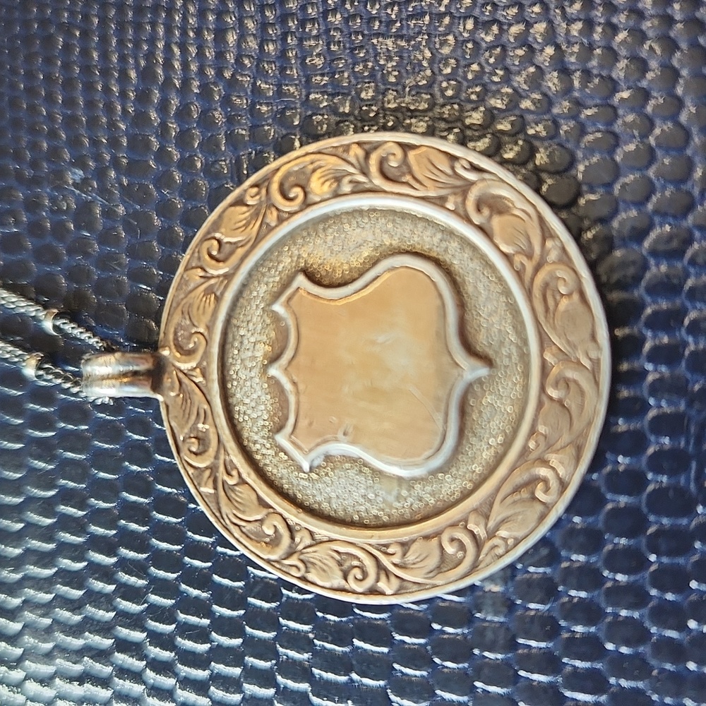 Antique Fob Pendant Sterling